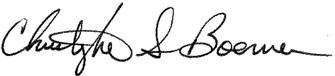 Chris B signature