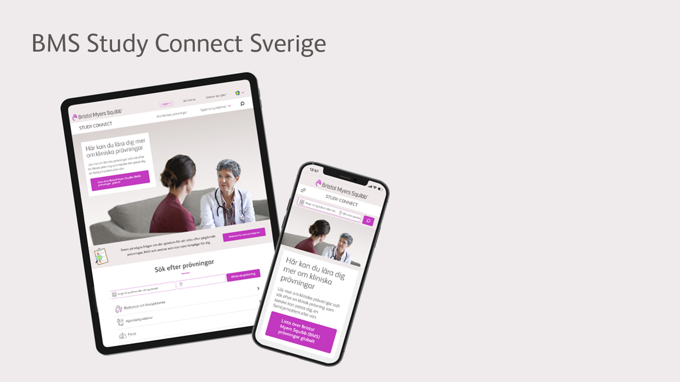 Klinisk prövning - BMS Study Connect Sverige