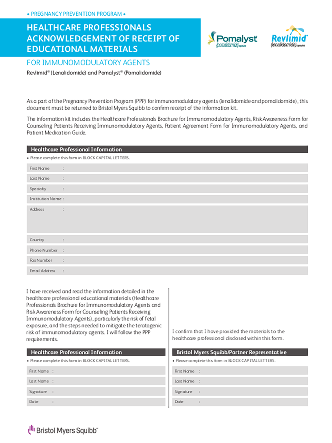 Polmed Pmb Form.pdf Additional risk minimization materials