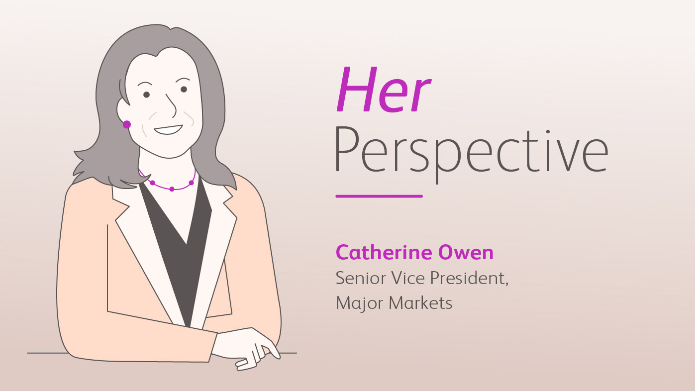 Catherine Owen, senior vice president, Major Markets 