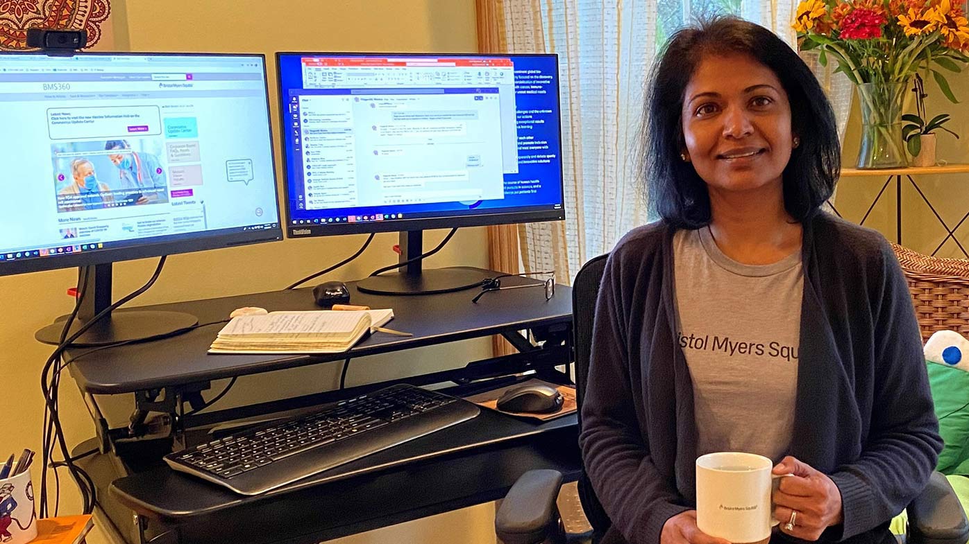 Vice President, Cell Therapy Pipeline & Product Lifecycle Strategy Gargi Maheshwari joined Bristol Myers Squibb in 2020 for the chance to “work with the best minds in cell therapy.”