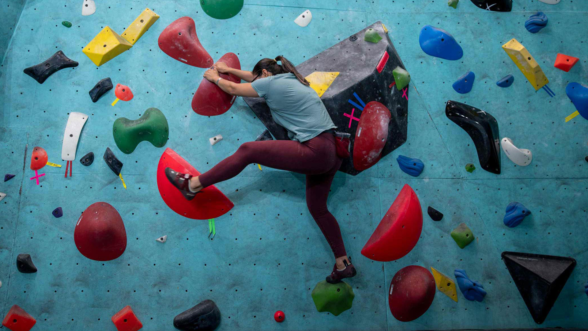 climbing wall