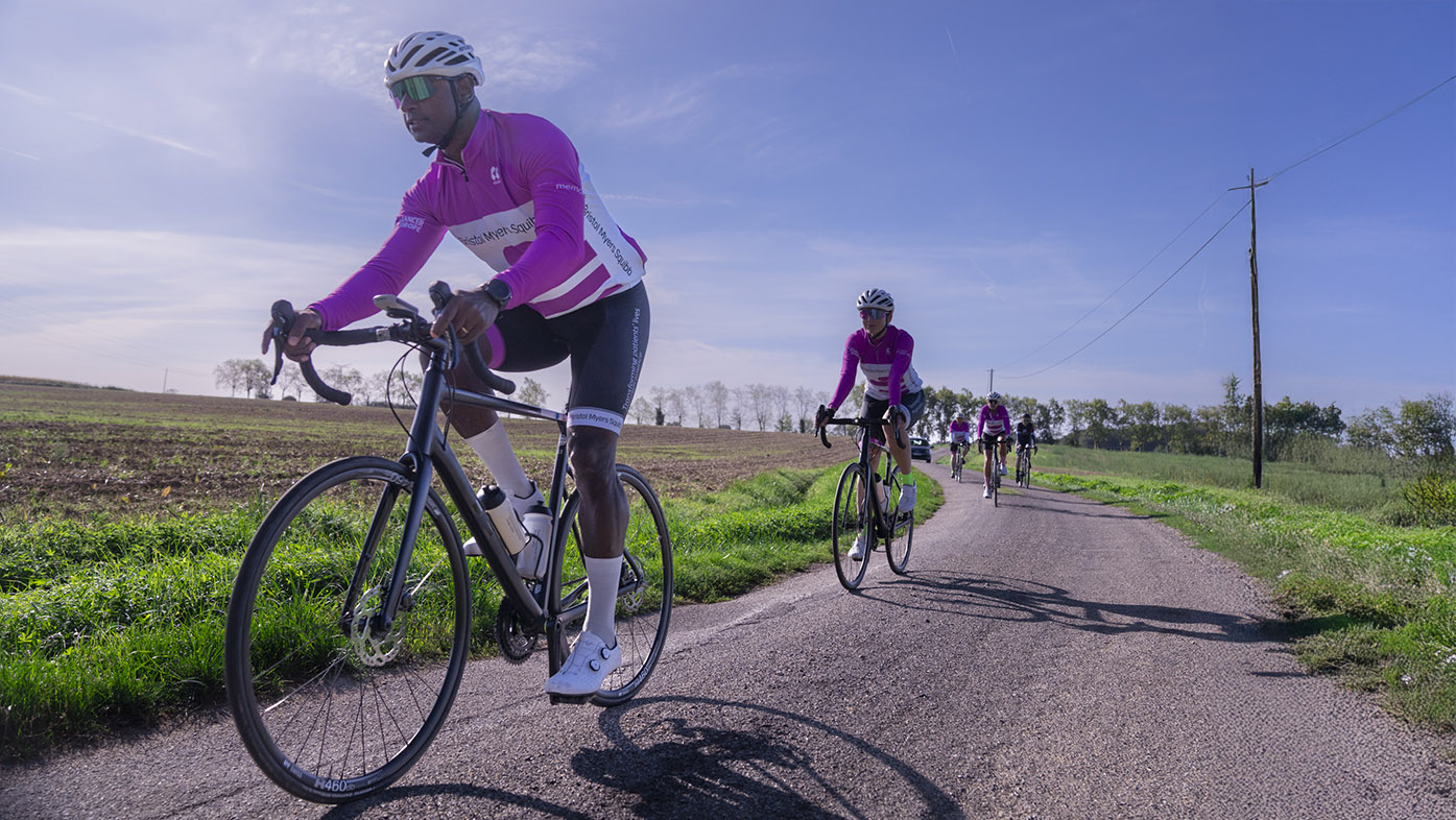More than 100 riders from the United States and Canada traversed 3,000 miles from Oregon to New Jersey in Coast 2 Coast 4 Cancer.