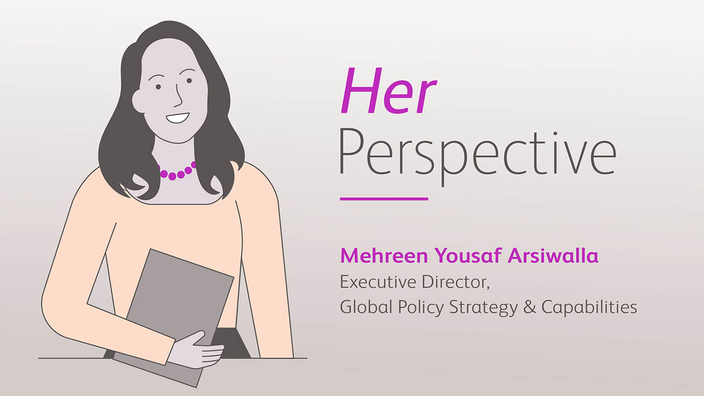 Mehreen Yousaf Arsiwalla, executive director, Global Policy Strategy & Capabilities