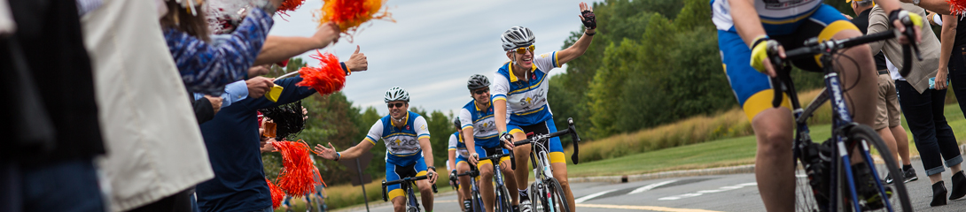 Bicylists in Coast-to-Coast event Bicylists in Coast-to-Coast event